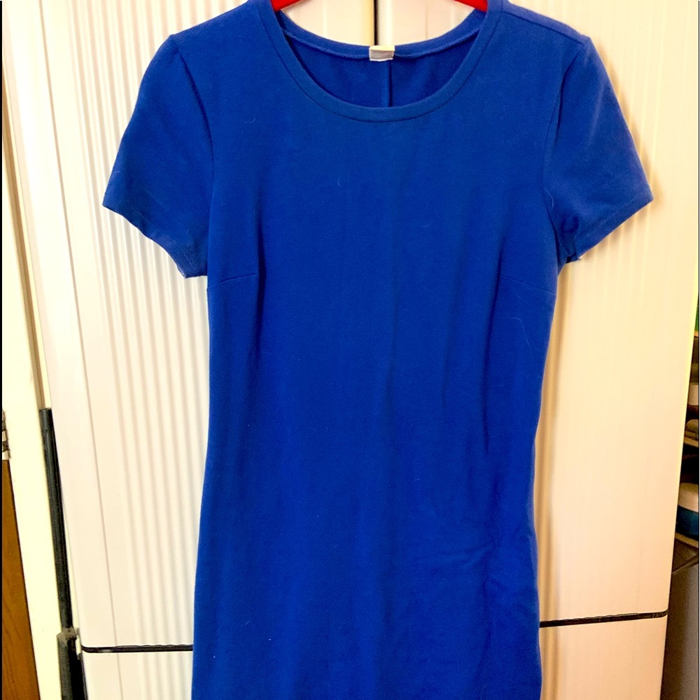 Blue T-Shirt Dress